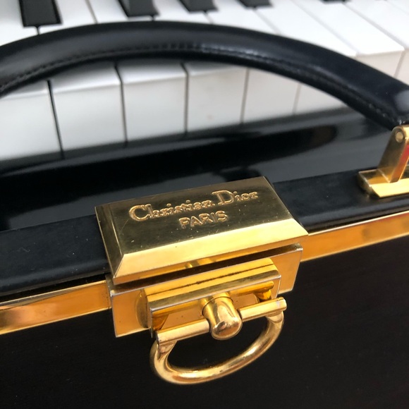 ✨CHRISTIAN DIOR✨ Vintage Collector’s Fermoir Bag - Picture 6 of 8